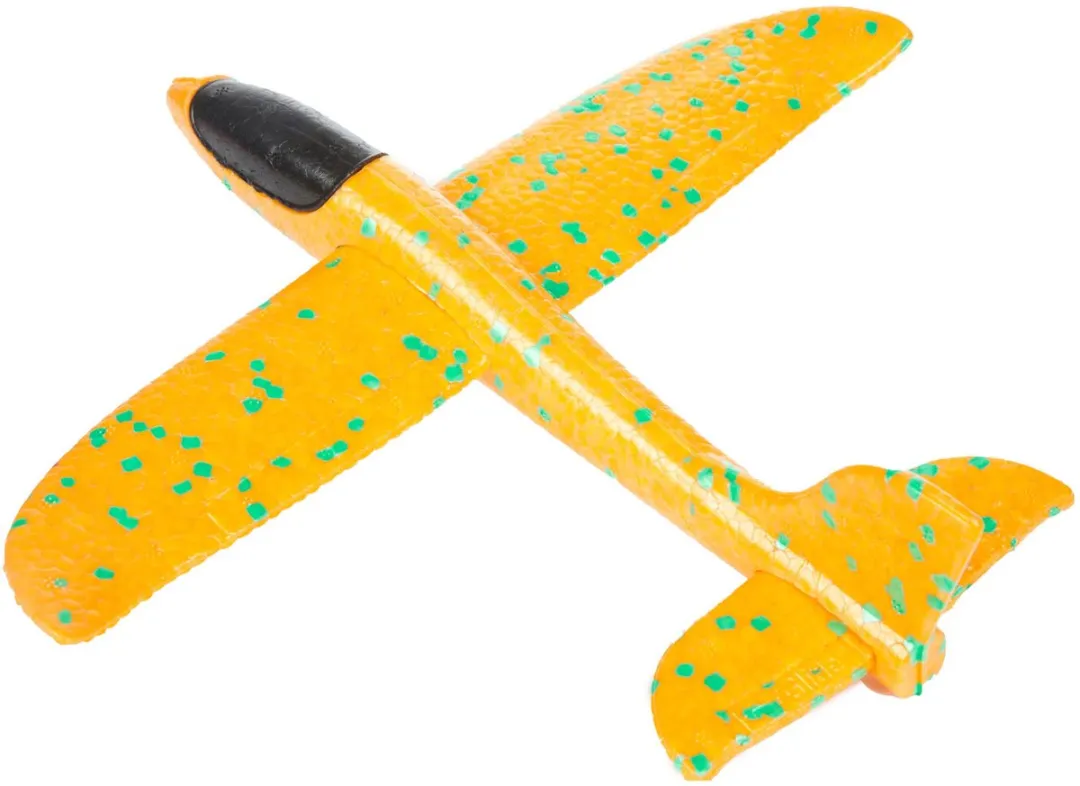 Toi-Toys Foam Vliegtuig 23cm - Multi kleuren