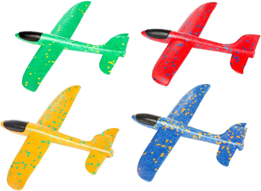 Toi-Toys Foam Vliegtuig 23cm