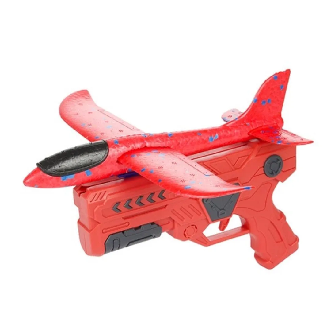 Toi-Toys Foam Vliegtuig 23cm - Multi kleuren