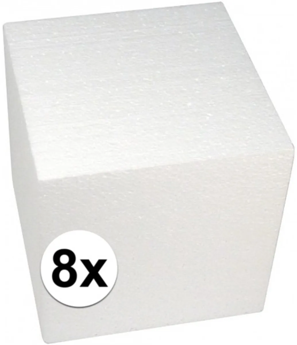 Rayher Piepschuim Kubussen 20cm