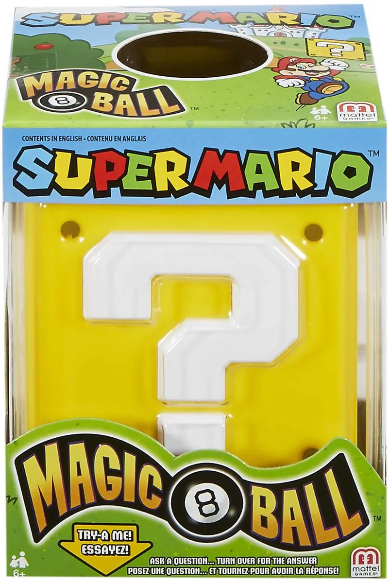 Mattel Magic 8 Ball Super Mario - Multicolor