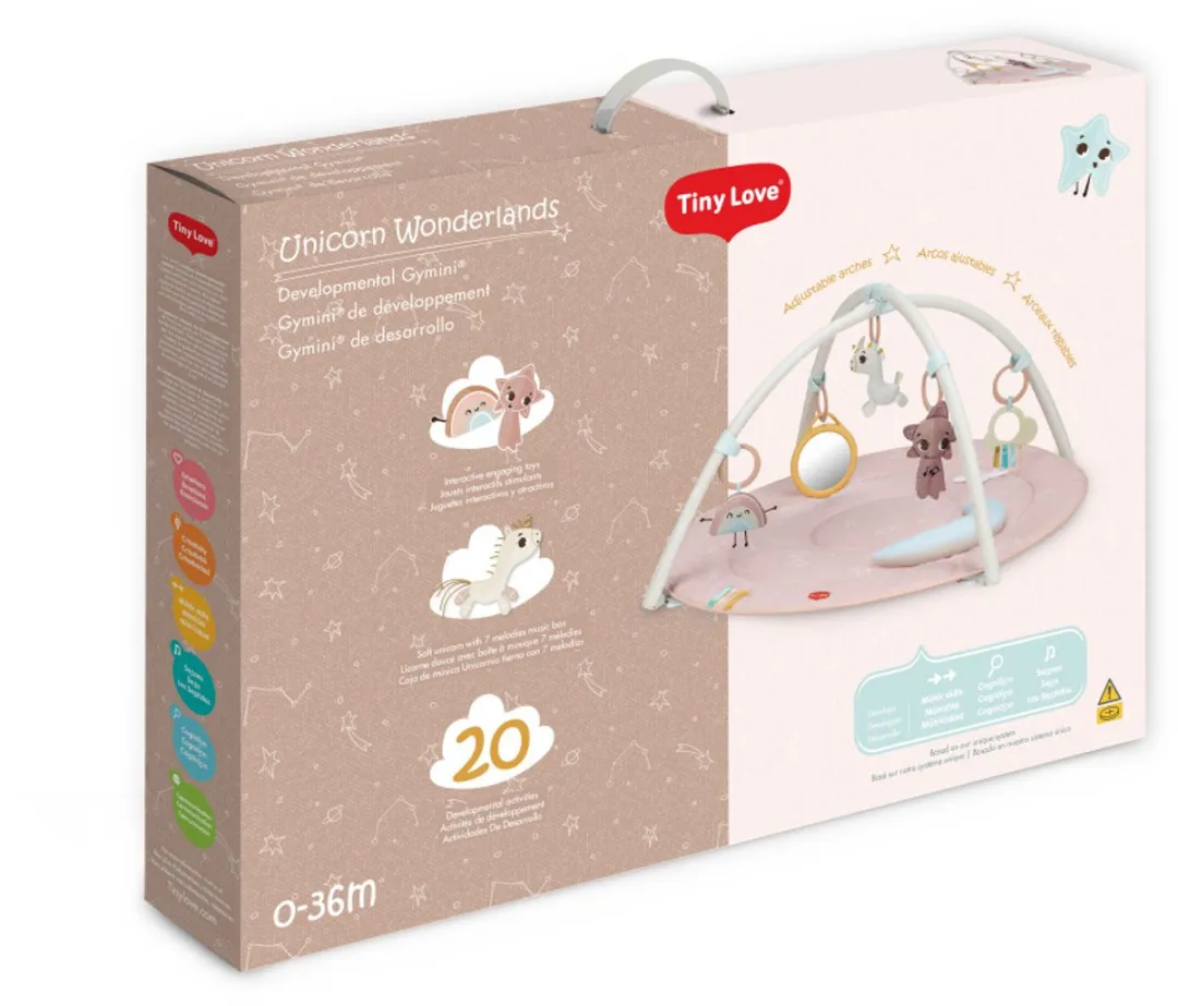 Tiny Love Classic Gymini Unicorn Wonderlands - 9 Speelelementen