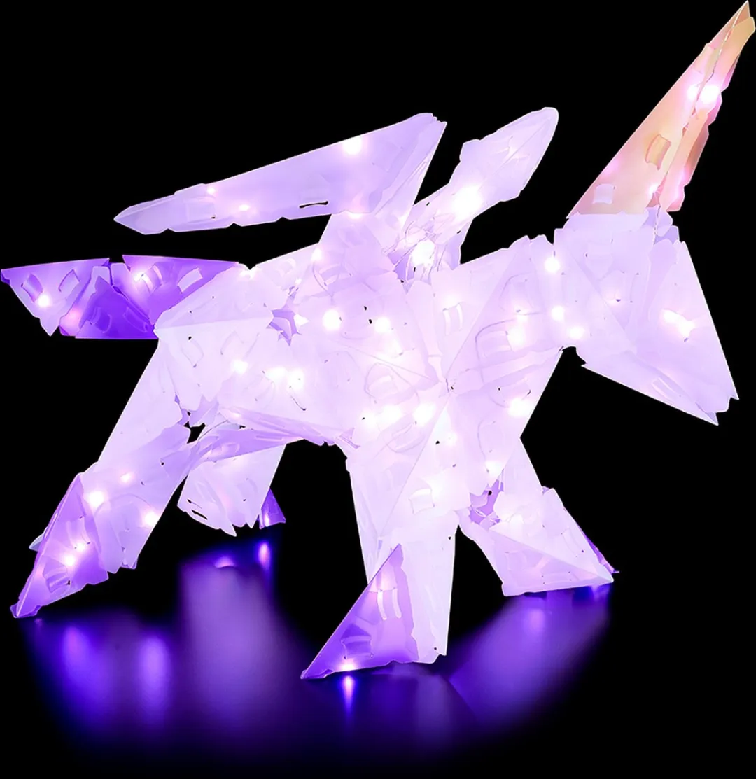 Kosmos CreAtto Unicorn Hobbypakket - 4 Verlichte 3D Figuren