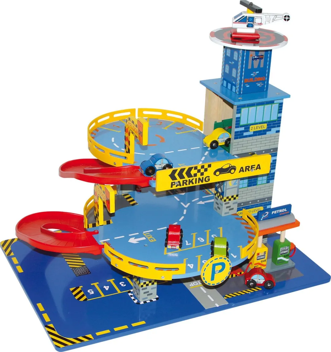Base Toys Houten Garage Metropool mt3381