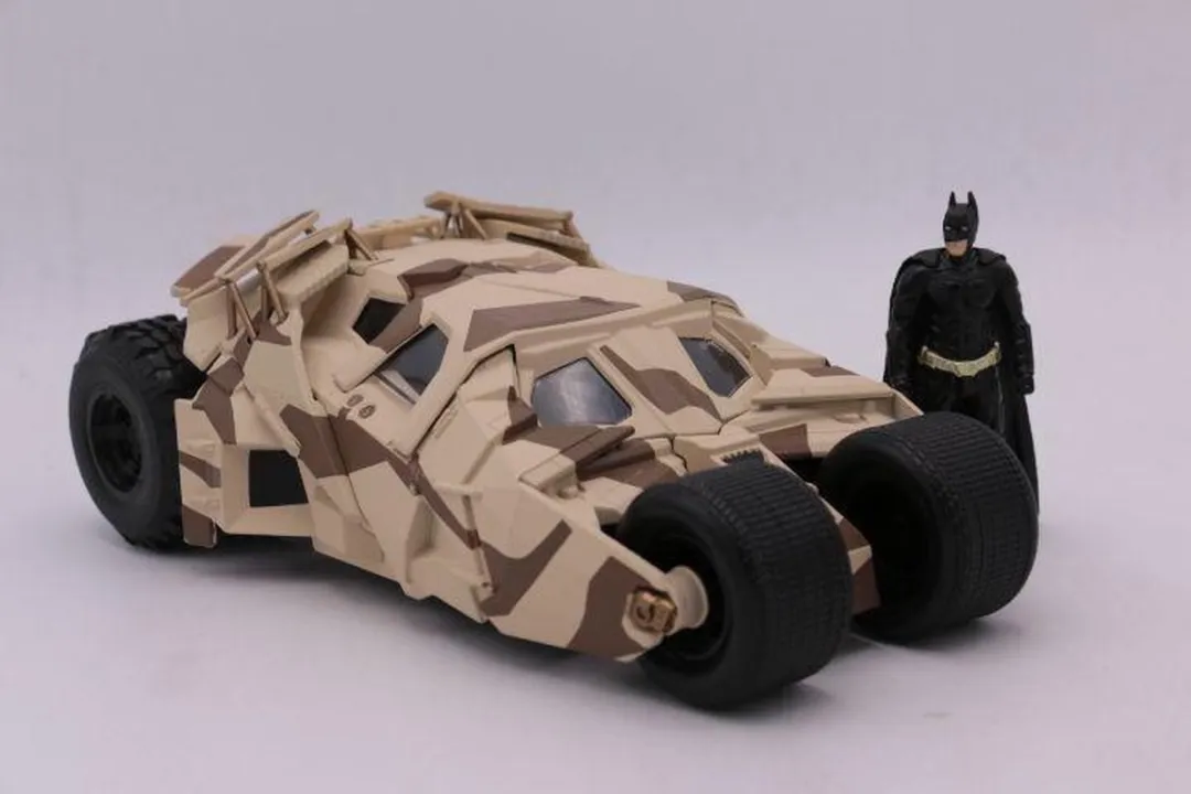 Jada Toys Batman The Dark Knight Batmobile 1/24 Diecast - Camo - JADA98543