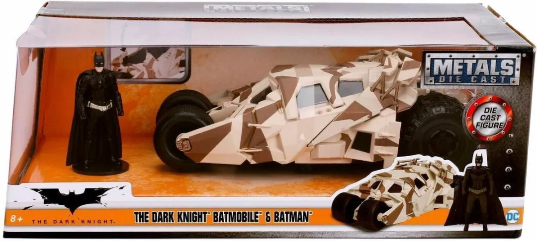 Jada Toys Batman The Dark Knight Batmobile 1/24 Diecast - Camo - JADA98543