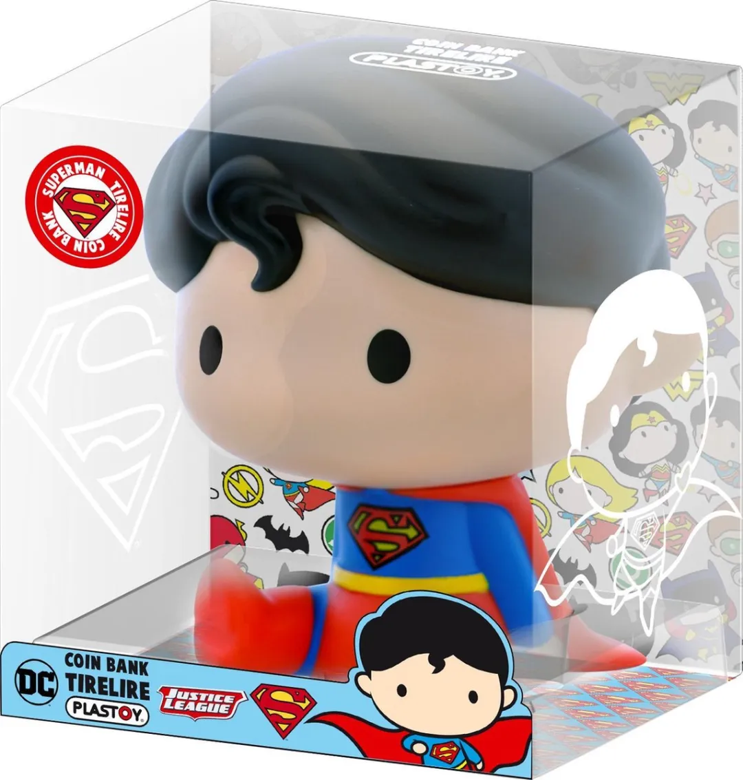 Plastoy DC Comics Chibi Money Box Superman