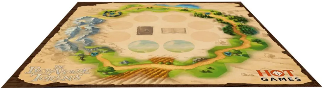 HOT Games Playmat PVC voor De Betoverde Torens.
