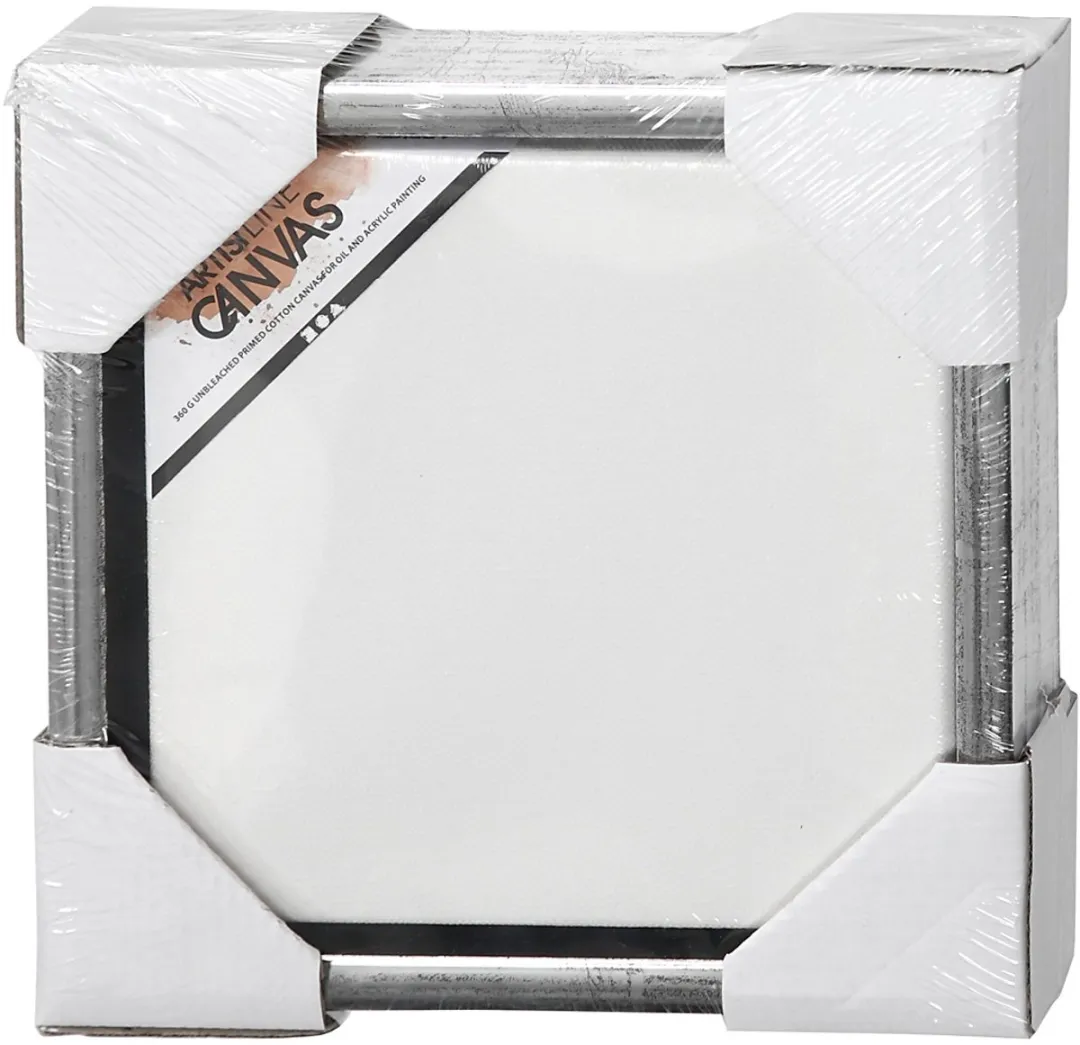 Creativ Company ArtistLine Canvas Schilderij 20x20cm - Multicolor