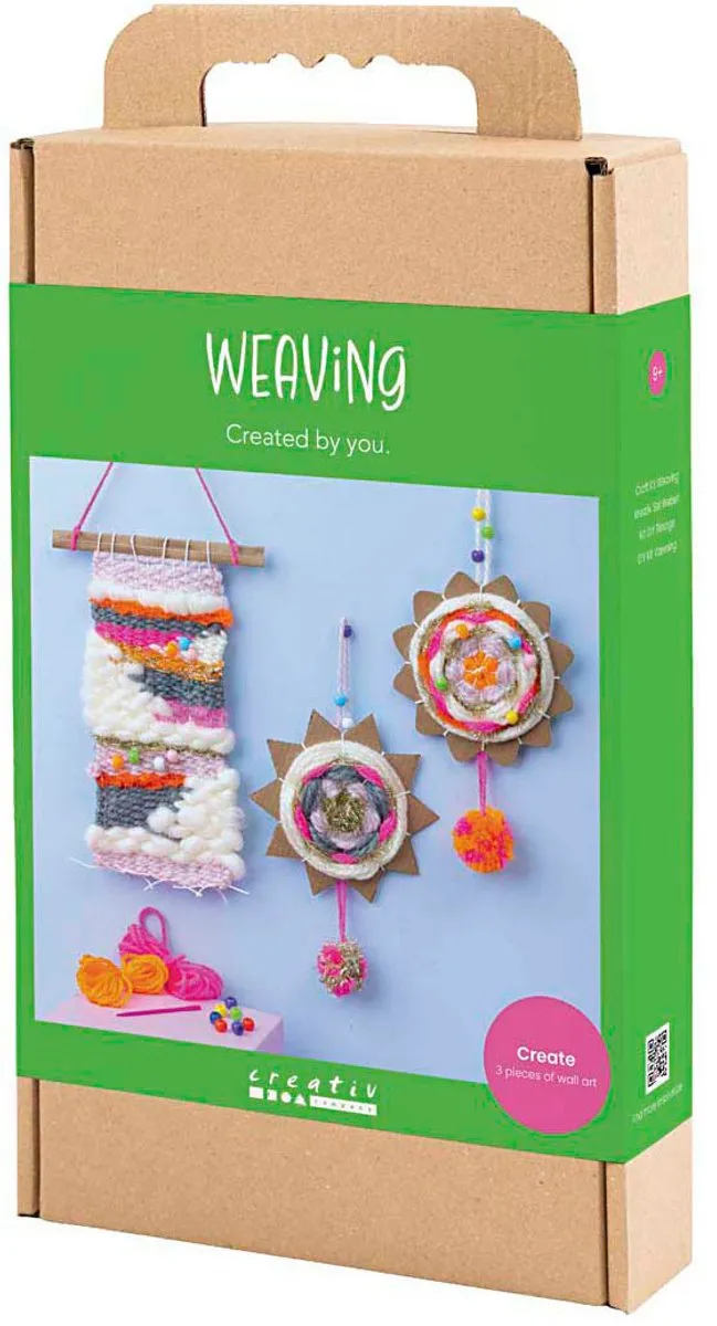 Creativ Company Weven Muurdecoraties Set - Multicolor