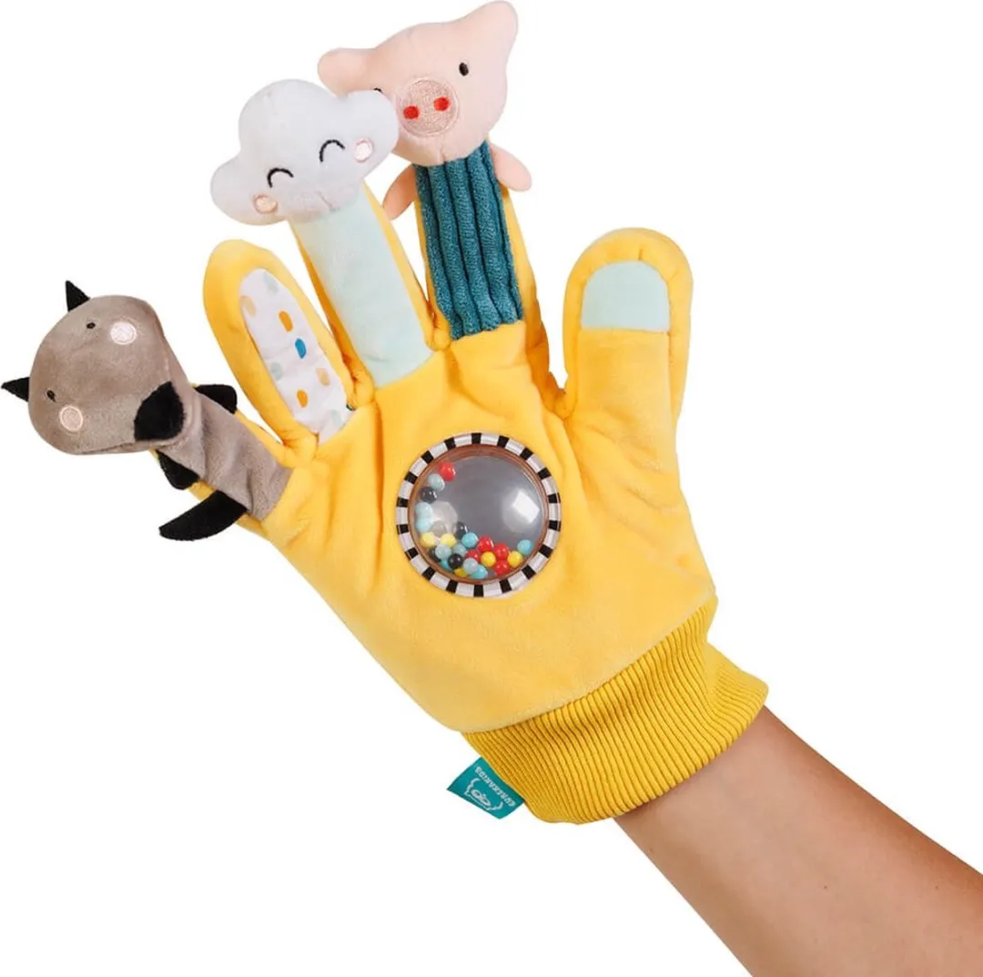 Eurekakids Speelhandschoen Geel - 0+ Maanden
