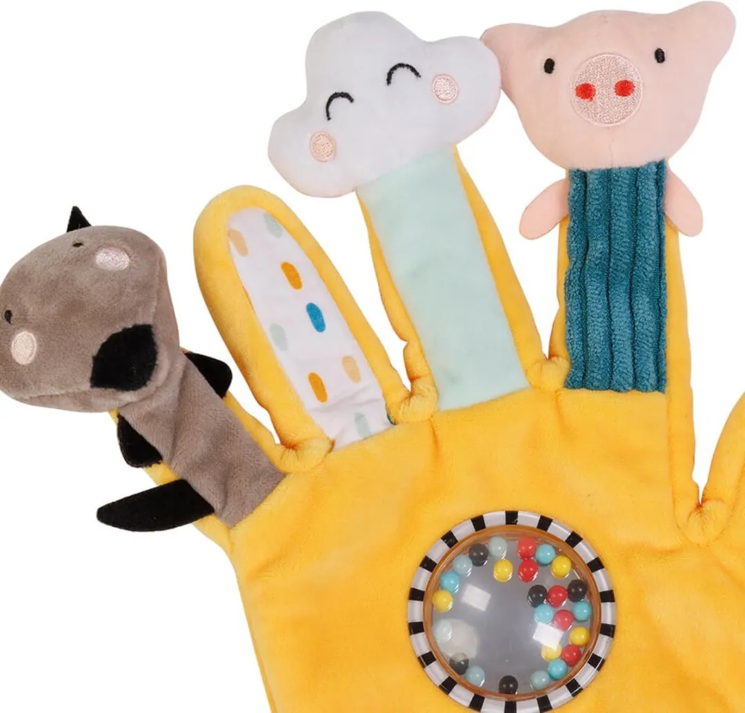 Eurekakids Speelhandschoen Geel - 0+ Maanden