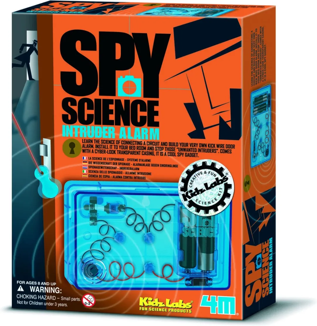 4M Kidzlabs Spy Science - Maak je eigen inbreker alarm