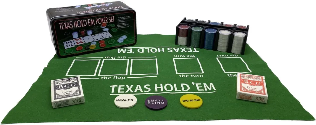 HOT Games Texas Hold'em Pokerset 620860