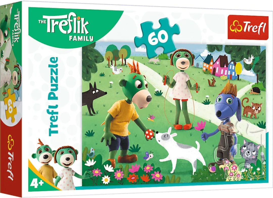 Trefl Stripfiguren Puzzel 60 Stuks