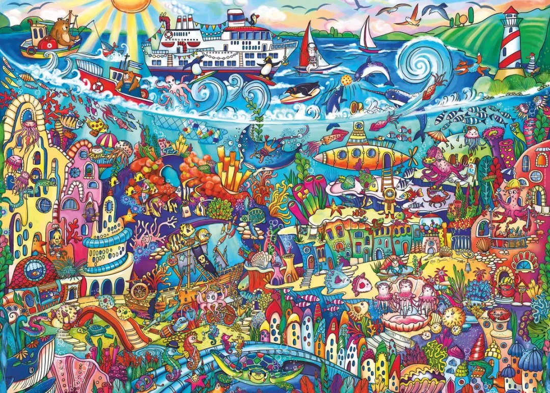 Heye Puzzel Magic Sea 1000 Delen
