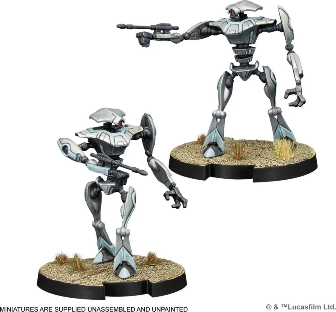 Atomic Mass Games Star Wars Legion SWQ136 Aqua Droid Unit - Ongeverfd