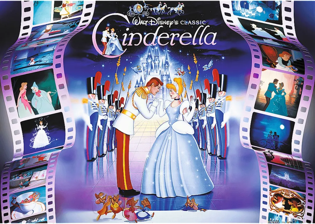 Trefl Disney Princess Cinderella Legpuzzel 1000 Stuks - Multicolor
