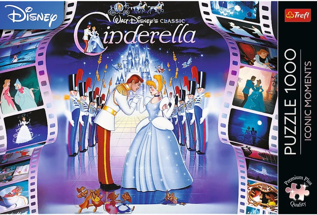 Trefl Disney Princess Cinderella Legpuzzel 1000 Stuks - Multicolor