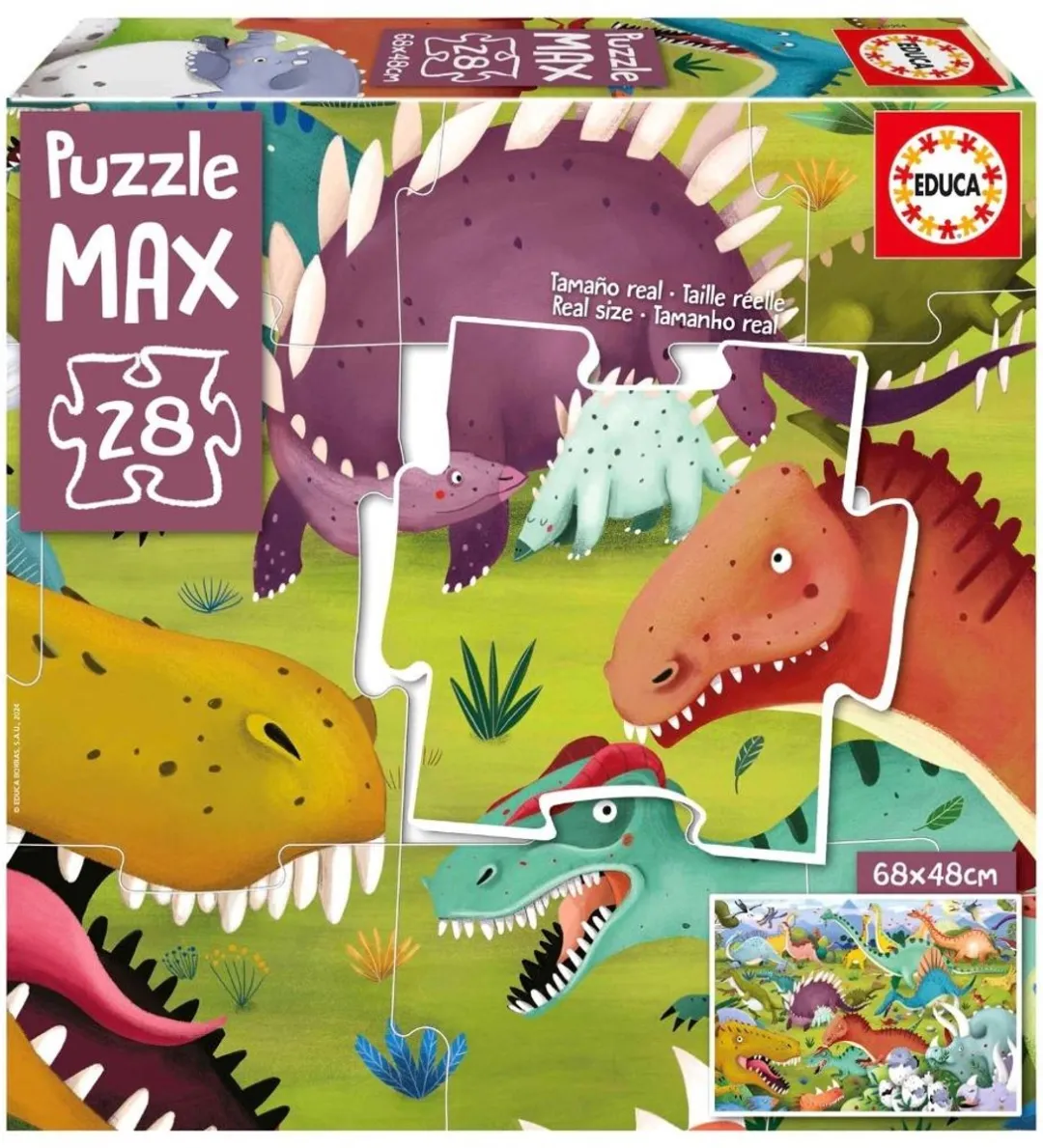 Educa Dinosaurussen Max Puzzel 28 Stukken
