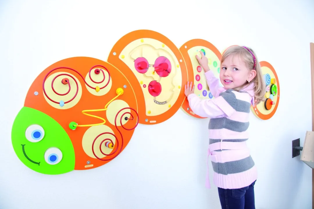 Beleduc Speel Element Rups Klok - 6 Spelers