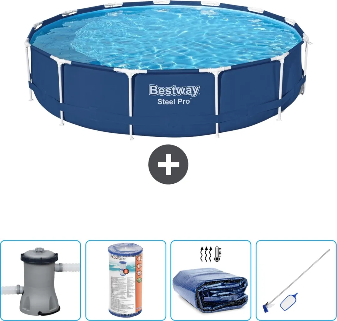 Bestway Steel Pro Zwembad 396x84cm