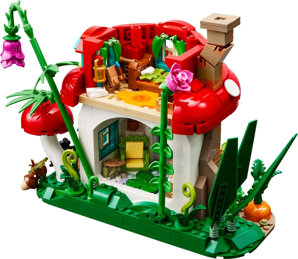 LEGO Mushroom House 910037 - 964 Stukken - 3 Minifiguren