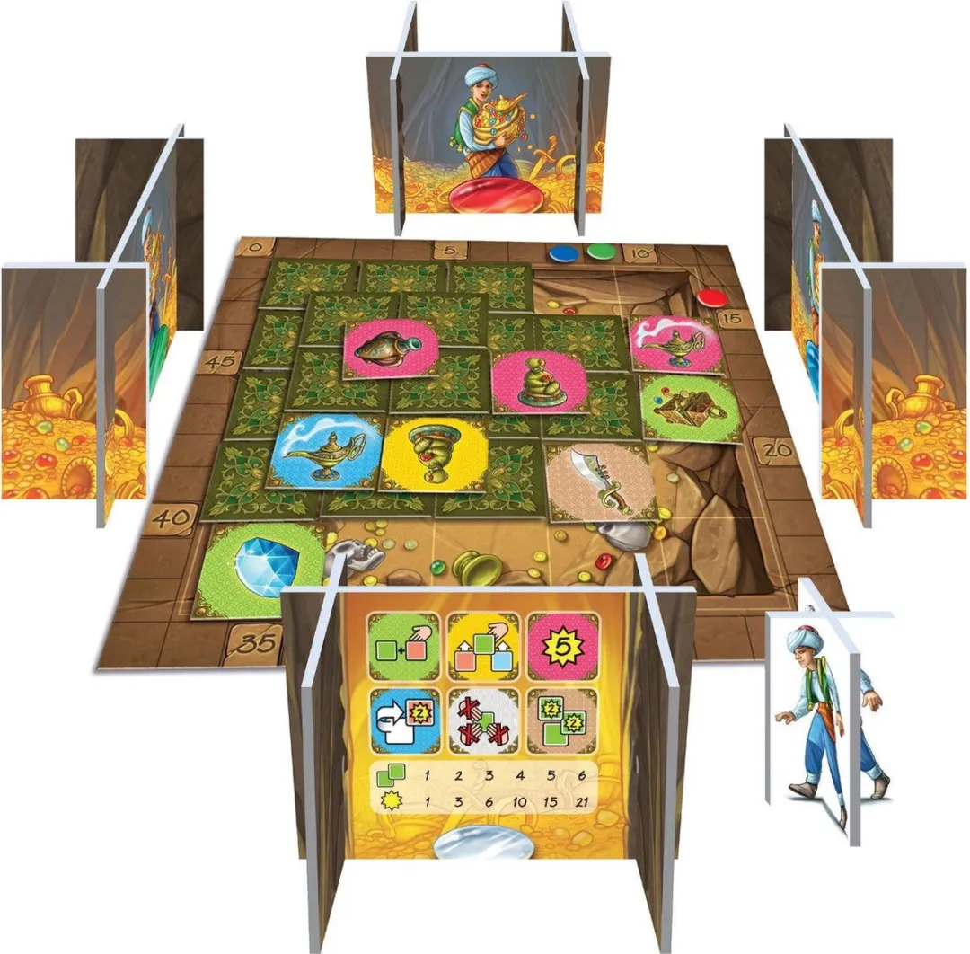 White Goblin Games Ali Baba Gezelschapsspel WGG1701 - 2-4 Spelers