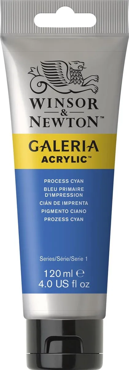 Winsor & Newton Galeria Acryl Process Cyan 120ml