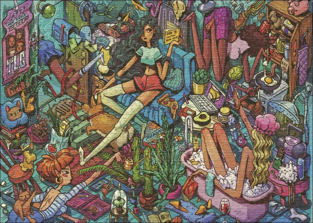 Heye Homely Housem. 10003 Puzzel - 10003 Stuks - Multicolor