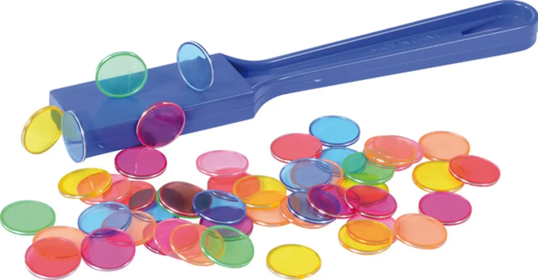 Eduplay Magnetische Staf met Gekleurde Fiches - Multicolor