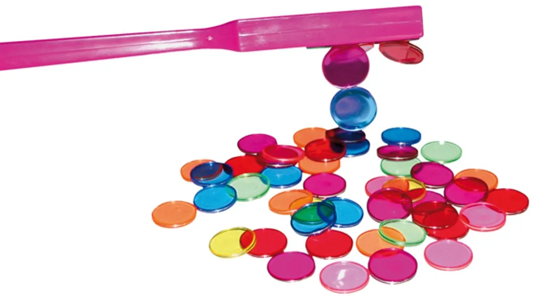 Eduplay Magnetische Staf met Gekleurde Fiches - Multicolor