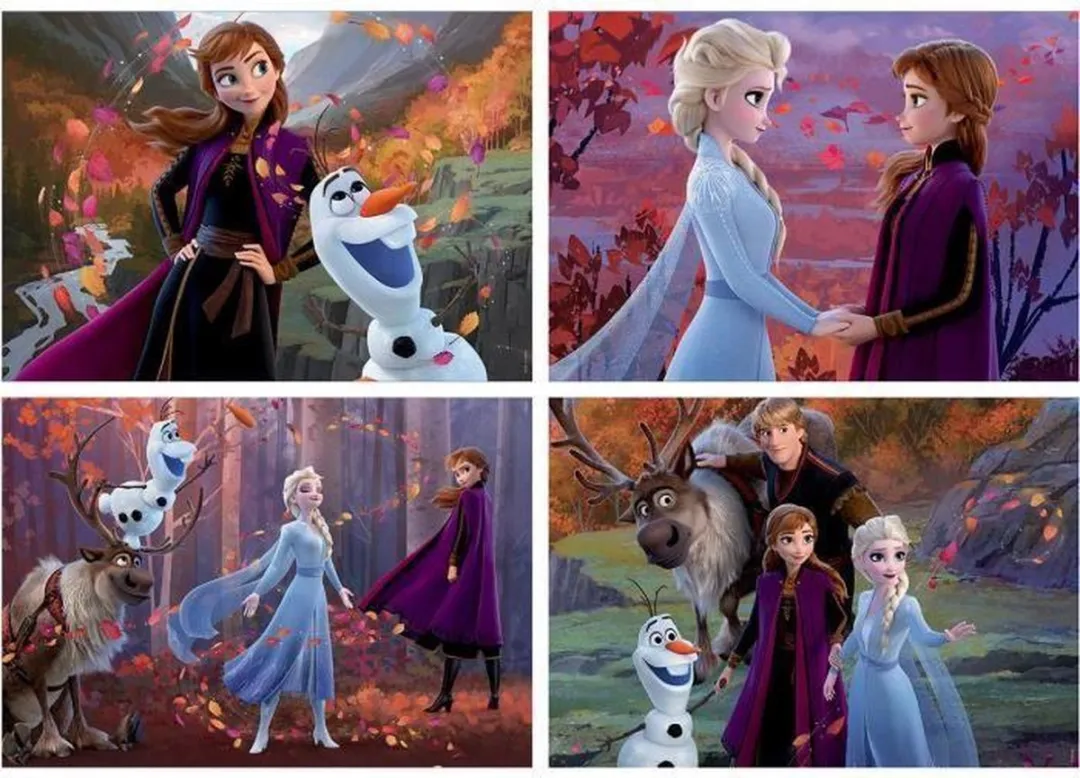 Educa Frozen 4-in-1 Multicolor