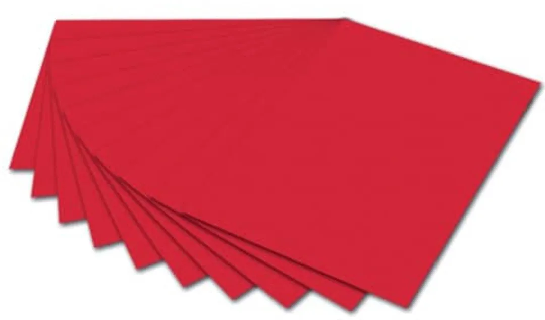 Folia Tekenpapier A4 Rood 130gr - 100 Vel
