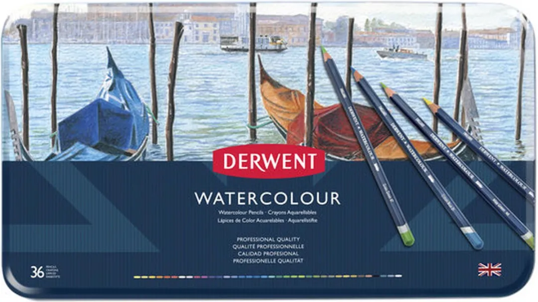 Derwent Watercolour Kleurpotloden 36 Stuks