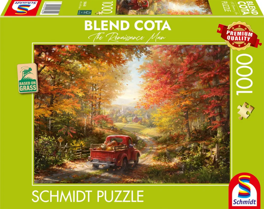 Schmidt Spiele Blend Cota Back Home Puzzel 1000 Stuks