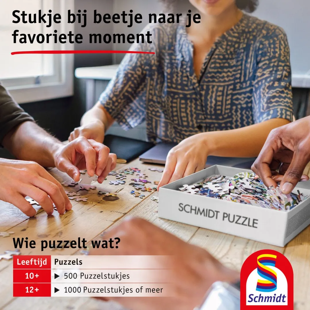 Schmidt Spiele Blend Cota Back Home Puzzel 1000 Stuks