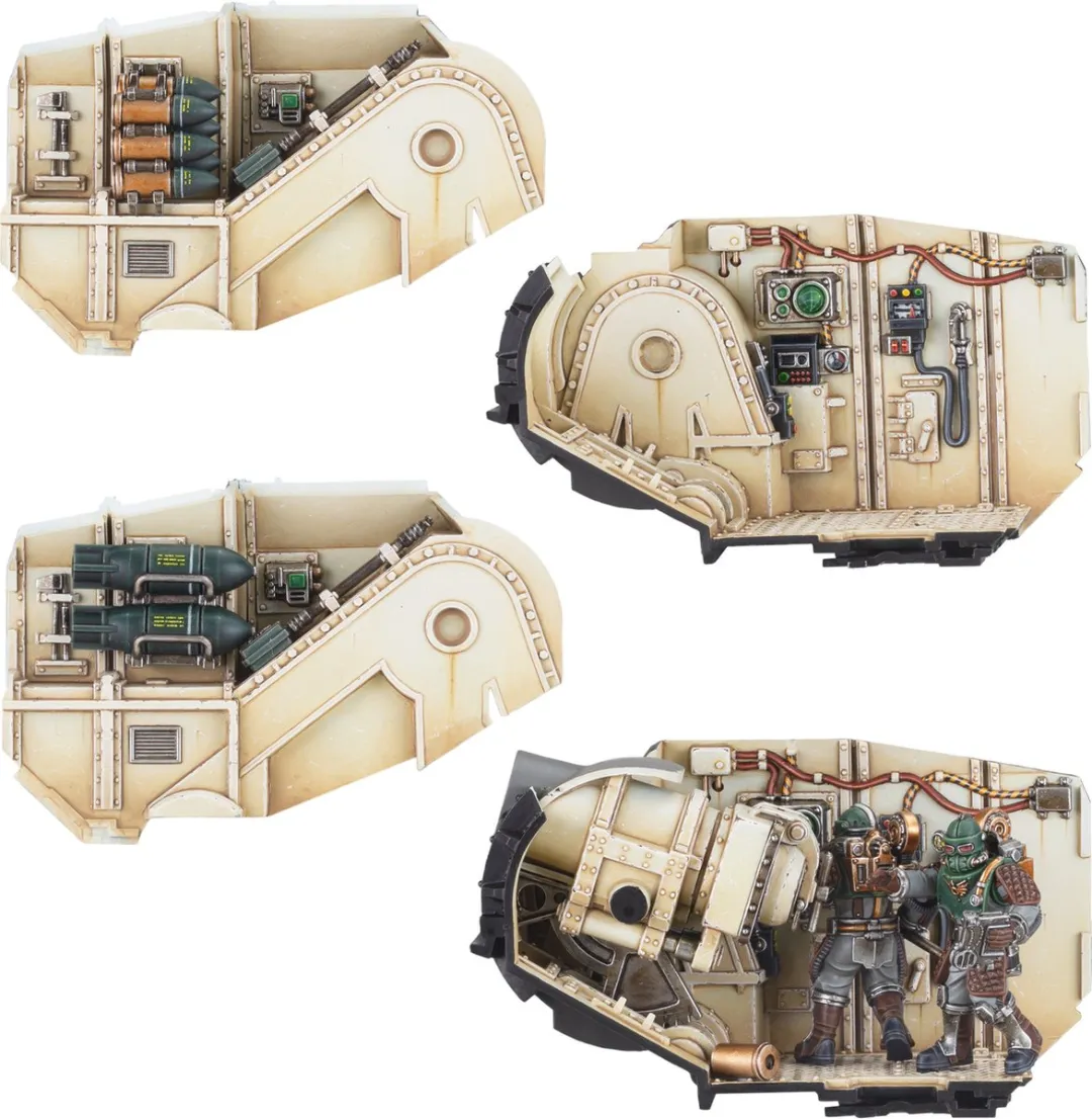 Games Workshop Horus Heresy Solar Auxilia Basilisk/Medusa - 187 Onderdelen