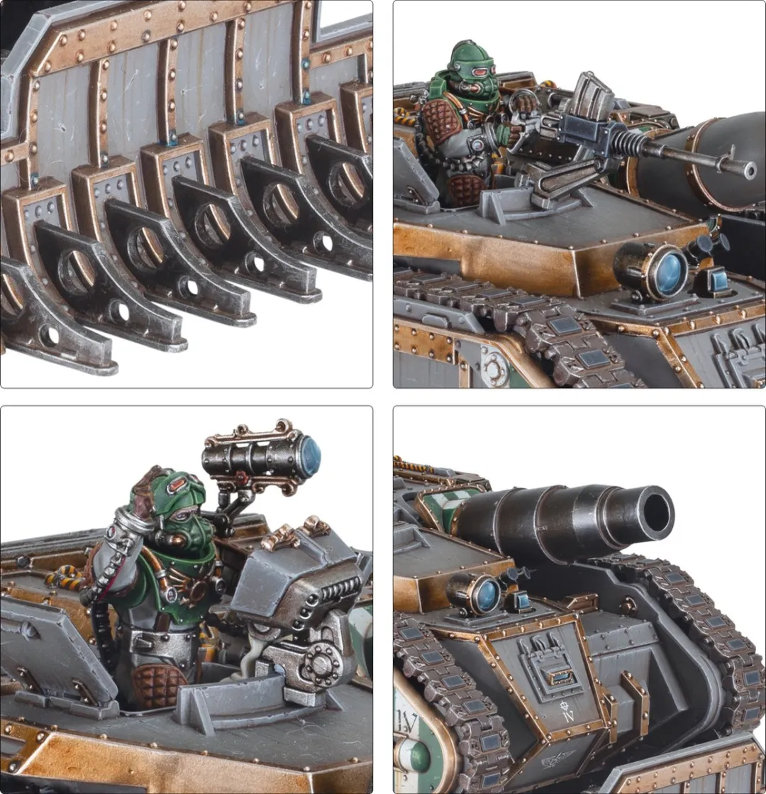 Games Workshop Horus Heresy Solar Auxilia Basilisk/Medusa - 187 Onderdelen