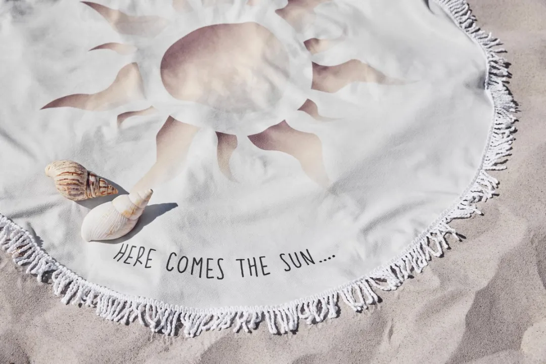 Elodie Picknick Deken The Sun - Wit