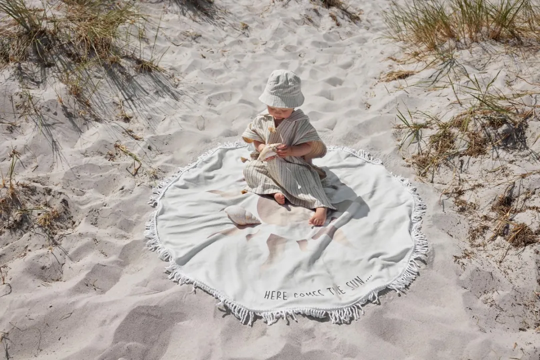 Elodie Picknick Deken The Sun - Wit