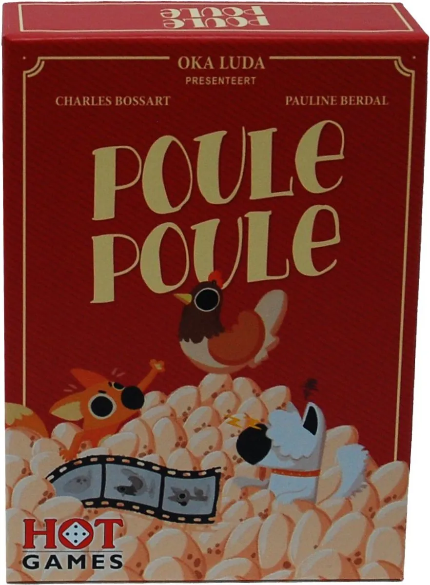 HOT Games Poule Poule Kaartspel 791302 - 2-8 Spelers