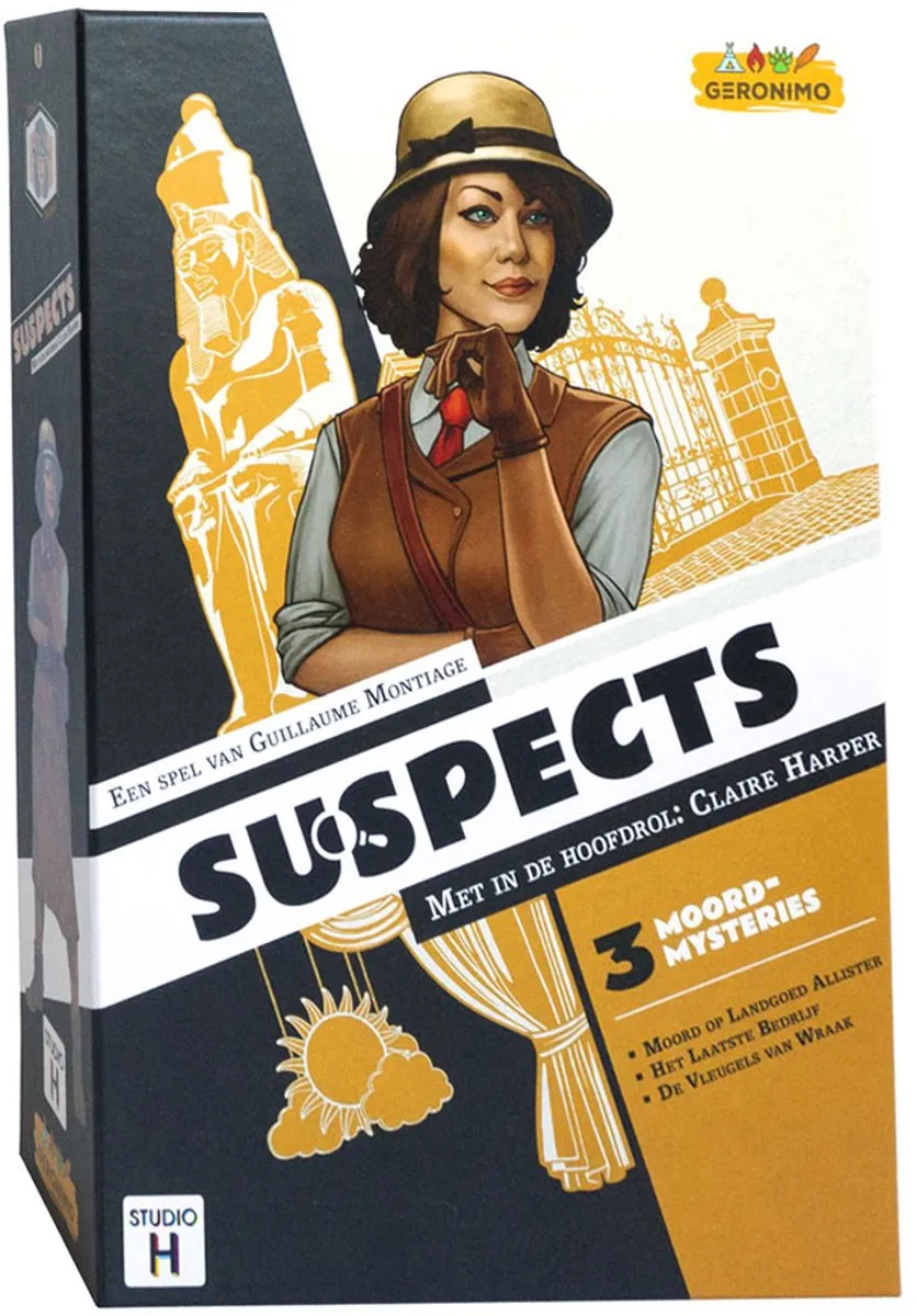 Geronimo Games Suspects Detectivespel 01606 - 1-6 Spelers