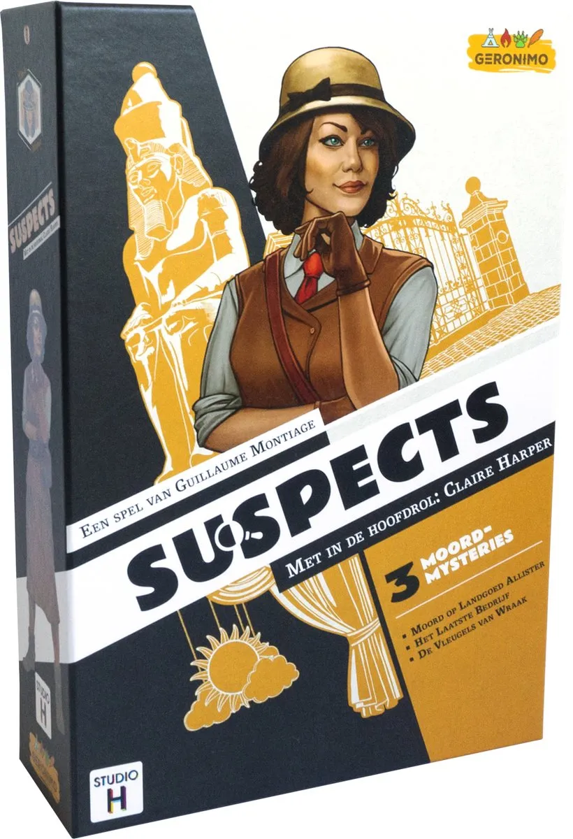 Geronimo Games Suspects Detectivespel 01606 - 1-6 Spelers