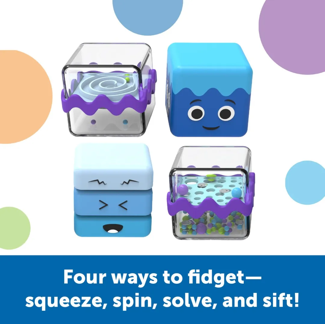 Learning Resources Cool Down Sensory Cubes - Multicolor