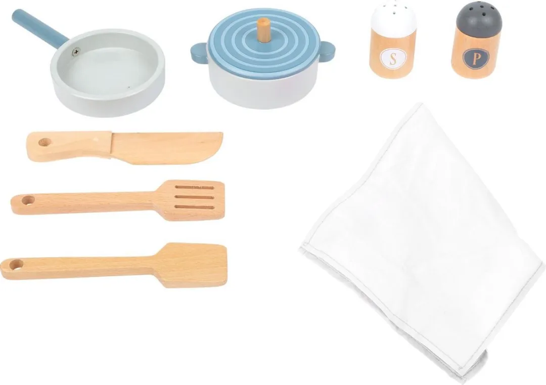 Small Foot Houten Speelkeuken Gourmet Roze - 12-delig