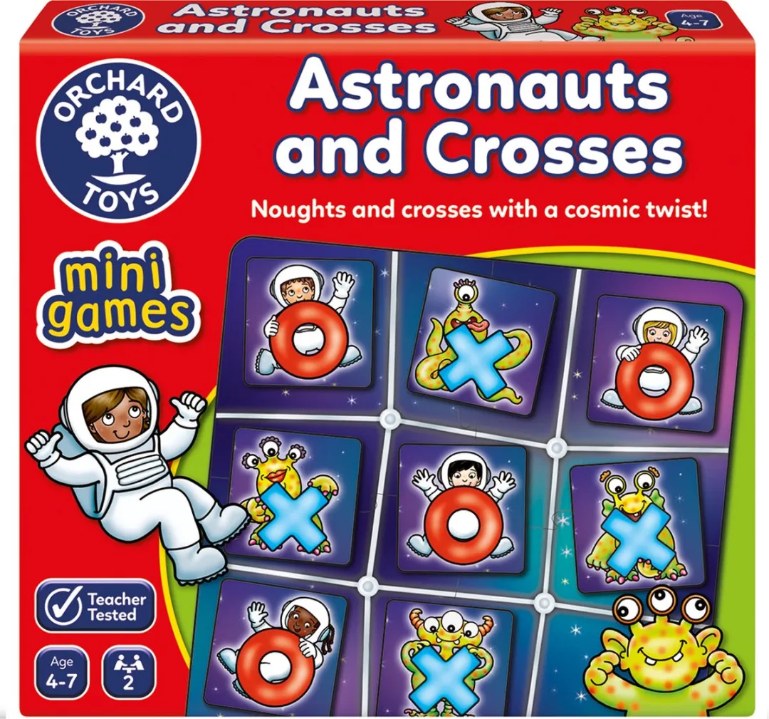 Orchard Toys Astronauts & Crosses Mini Game 374