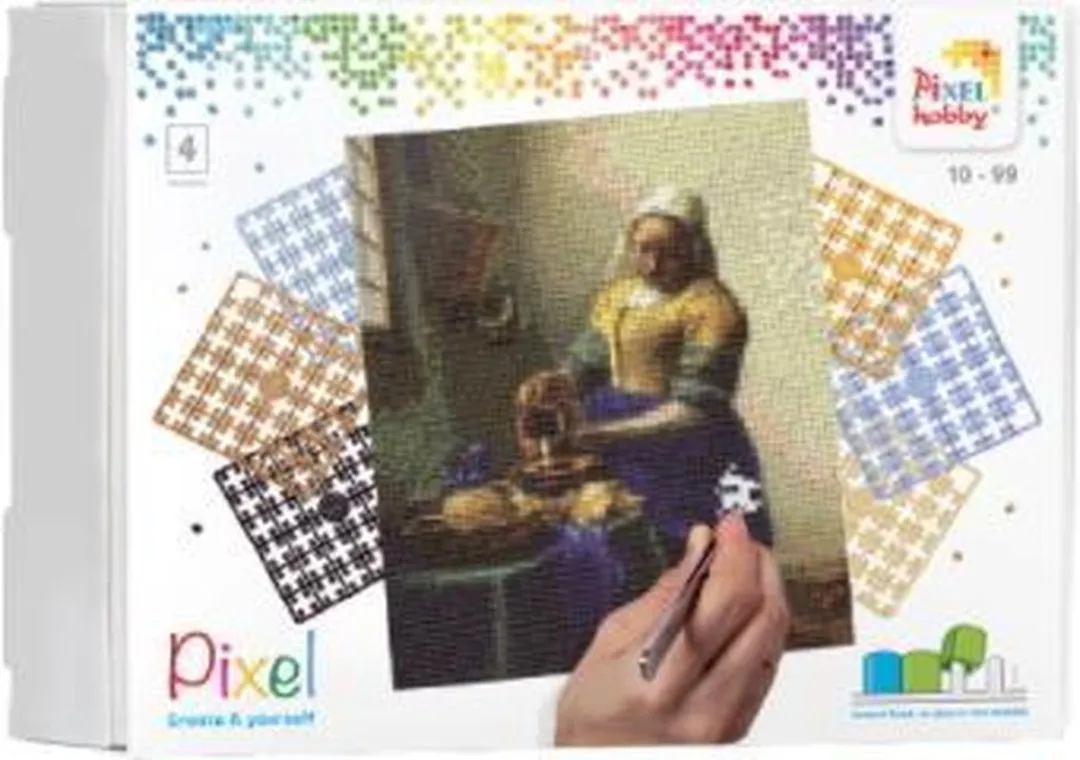 Pixelhobby Het Melkmeisje 90086 Geschenkverpakking