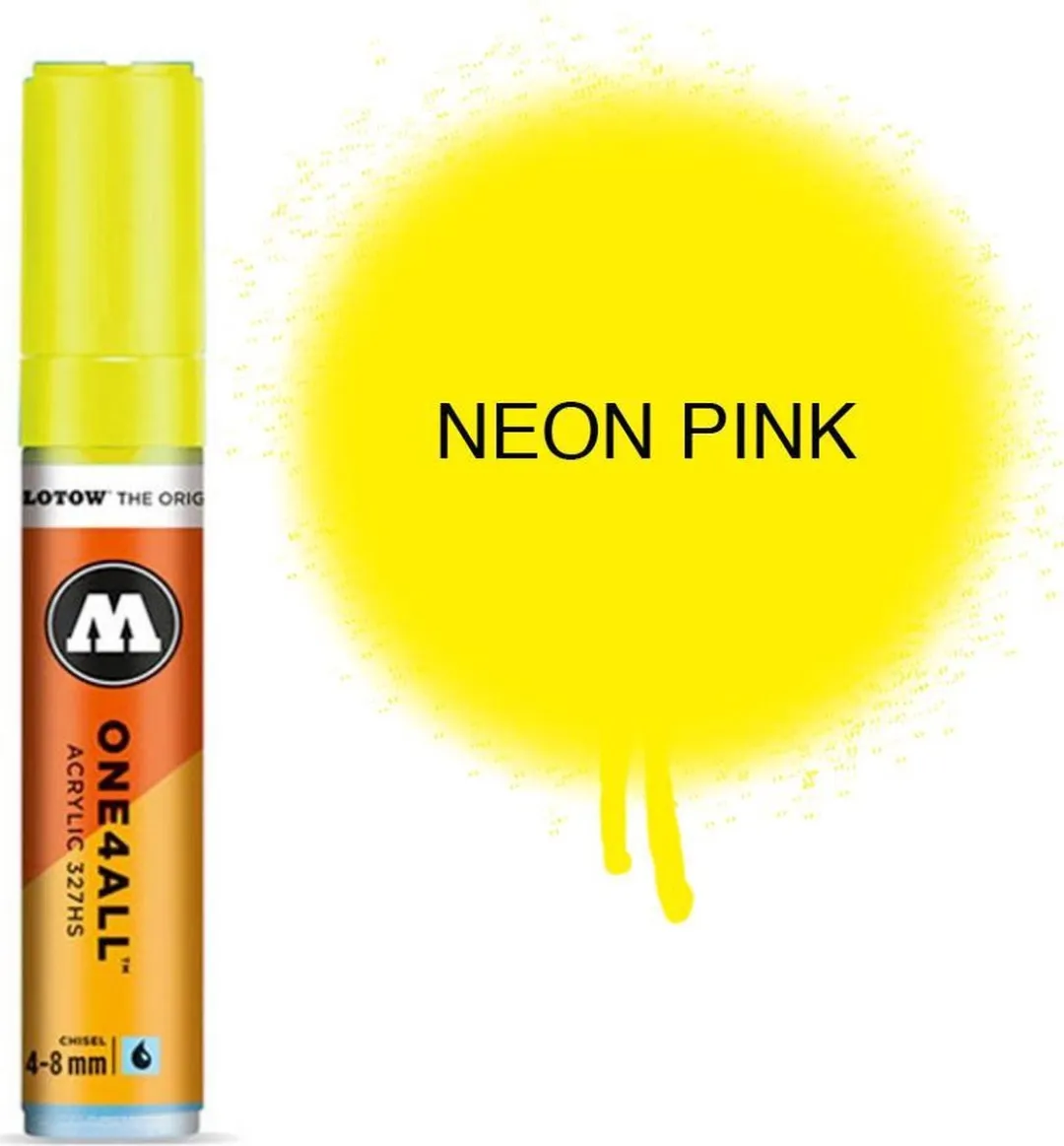 Molotow One4All 4-8mm Marker Zinc Yellow