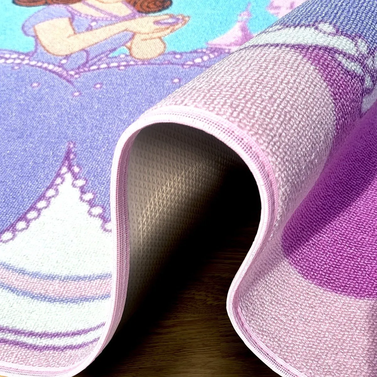 Disney Sofia Castle Vloerkleed 95x133cm - Roze
